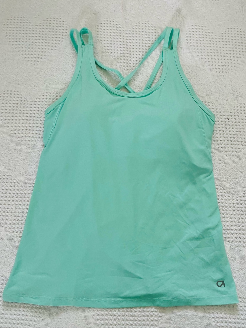 Gap Body Workout Tank Top Women’s Small Aqua